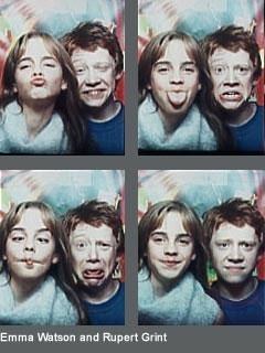 enfance,entre hermy et ron!